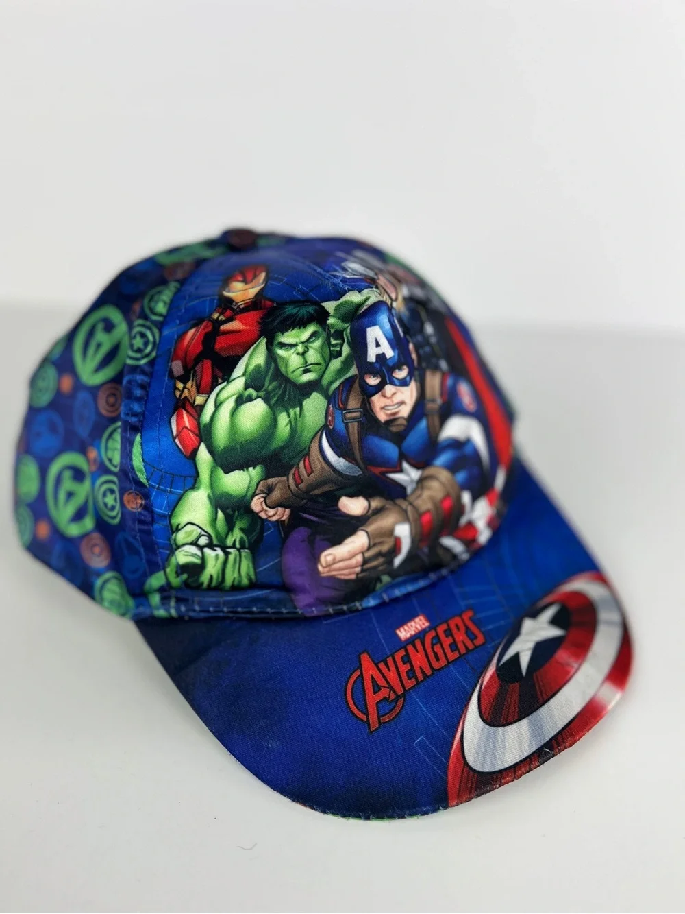 Marvel Avengers Youth Kids StrapBack Hat Cap Captain America Thor Iron Man Hulk